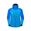 Pánska bunda Mammut  Eiswand Advanced ML Hooded Jacket Tarn/Azurit