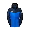 Pánska bunda Mammut  Kento Light HS Hooded Jacket Ice/Marine