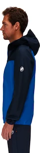 Pánska bunda Mammut  Kento Light HS Hooded Jacket Ice/Marine