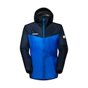 Pánska bunda Mammut  Kento Light HS Hooded Jacket Ice/Marine XL