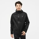 Pánska bunda Salomon  Bonatti Waterproof Jacket Black