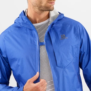Vyskúšané - Pánska bunda Salomon  Bonatti Waterproof Jacket Nautical Blue  L