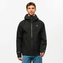 Pánska bunda Salomon  Outline GTX®  2.5L Jkt Black