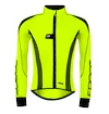 Pánska cyklistická bunda Force X72 PRO Softshell reflexne žltá
