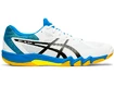 Pánska halová obuv Asics Gel-Blade 7 White/Black - UK 11