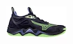 Pánska halová obuv Mizuno  WAVE MOMENTUM 3 Evening Blue/Techno Green/Iolite