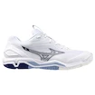 Pánska halová obuv Mizuno  Wave STEALTH 6 White/Bellwether Blue  EUR 40,5