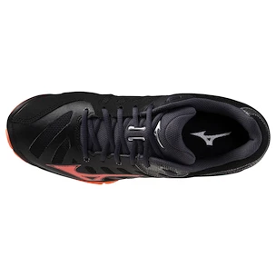 Pánska halová obuv Mizuno  Wave VOLTAGE 2 Black/Neon Flame