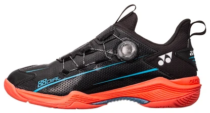 Pánska halová obuv Yonex  Power Cushion 88 Dial 2 Black/Red  EUR 43