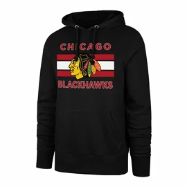 Pánska mikina 47 Brand NHL Chicago Blackhawks BURNSIDE Pullover Hood