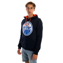 Pánska mikina 47 Brand NHL Edmonton Oilers Core ’47 BALLPARK Pullover Hood