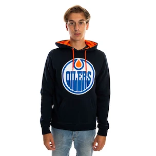 Pánska mikina 47 Brand  NHL Edmonton Oilers Core ’47 BALLPARK Pullover Hood L