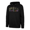 Pánska mikina 47 Brand  NHL Viintage Original Six ’47 BURNSIDE Pullover Hood black/white