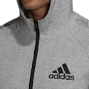 Pánska mikina adidas Aeroready Designed 2 Move Sport Motion Logo Medium Grey Heather
