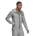 Pánska mikina adidas Aeroready Designed 2 Move Sport Motion Logo Medium Grey Heather
