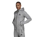 Pánska mikina adidas Aeroready Designed 2 Move Sport Motion Logo Medium Grey Heather