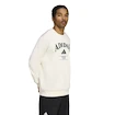Pánska mikina adidas  Heritage Graphic Crew Sweatshirt Chalk White / Aurora Ivy