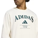 Pánska mikina adidas  Heritage Graphic Crew Sweatshirt Chalk White / Aurora Ivy