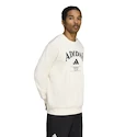 Pánska mikina adidas  Heritage Graphic Crew Sweatshirt Chalk White / Aurora Ivy