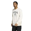 Pánska mikina adidas  Heritage Graphic Crew Sweatshirt Chalk White / Aurora Ivy