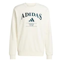 Pánska mikina adidas  Heritage Graphic Crew Sweatshirt Chalk White / Aurora Ivy