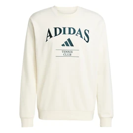 Pánska mikina adidas Heritage Graphic Crew Sweatshirt Chalk White / Aurora Ivy