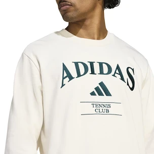 Pánska mikina adidas  Heritage Graphic Crew Sweatshirt Chalk White / Aurora Ivy