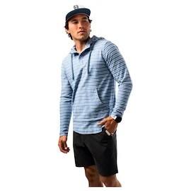 Pánska mikina Bauer LTWHT Stripe Hoodie Blue Horizon