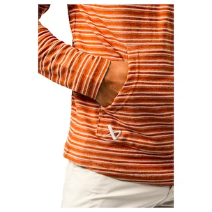 Pánska mikina Bauer  LTWHT Stripe Hoodie Brick