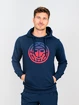 Pánska mikina BIDI BADU  Colortwist Hoody Dark/Blue