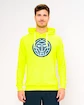 Pánska mikina BIDI BADU  Grafic Illumination Chill Hoody Neon Yellow