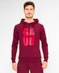 Pánska mikina BIDI BADU  Protected Leafs Chill Hoody Bordeaux