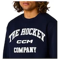 Pánska mikina CCM  Athleisure Crew Navy
