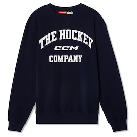 Pánska mikina CCM Athleisure Crew Navy