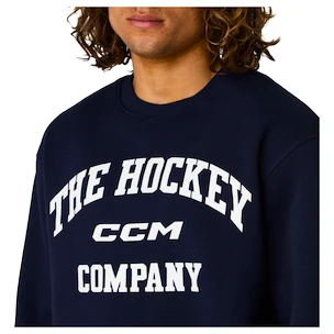 Pánska mikina CCM  Athleisure Crew Navy
