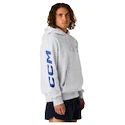 Pánska mikina CCM  Athleisure Hood Grey Melange