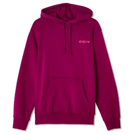 Pánska mikina CCM Casual Hood Boysenberry