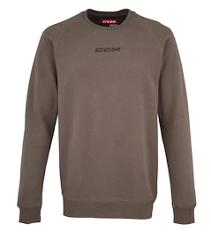 Pánska mikina CCM Core Fleece Crew Major Brown