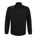 Pánska mikina CCM  LOCKER ROOM FLEECE 1/4 ZIP Black