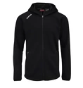 Pánska mikina CCM  LOCKER ROOM FLEECE FULL ZIP HOODIE Black