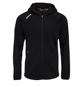 Pánska mikina CCM  LOCKER ROOM FLEECE FULL ZIP HOODIE Black M