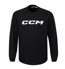 Pánska mikina CCM LOCKER ROOM Sweather black, Senior