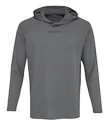 Pánska mikina CCM  LS Premium Training Hoodie Dark Grey Heathered