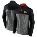 Pánska mikina Fanatics  Mens Iconic Defender 1/4 Zip Chicago Blackhawks