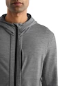 Pánska mikina Icebreaker  Quantum III LS Zip Hoodie Metro/Black