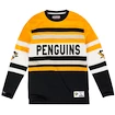Pánska mikina Mitchell & Ness Open Net Longsleeve NHL Pittsburgh Penguins