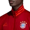 Pánska mikina na zips adidas FC Bayern Mníchov červená
