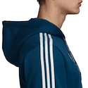 Pánska mikina na zips s kapucňou adidas Arsenal FC modrá