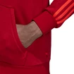 Pánska mikina na zips s kapucňou adidas FC Bayern Mníchov červená