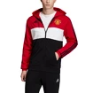Pánska mikina na zips s kapucňou adidas Manchester United FC